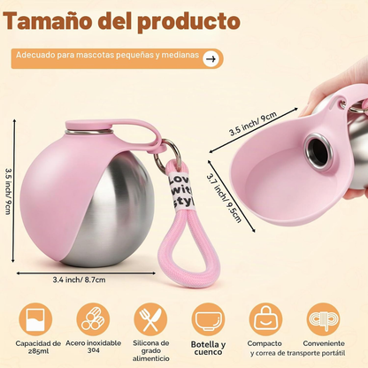 Termo de Agua Portátil para perros